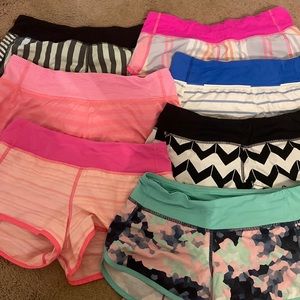 Lululemon 2.5 inseem speed shorts